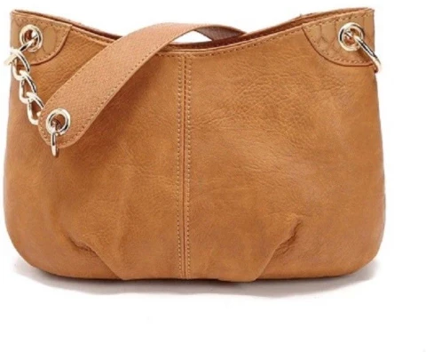 Women's Tan Shoulder Handbag | Premium Leather Tote Bag | Spacious Everyday Purs...